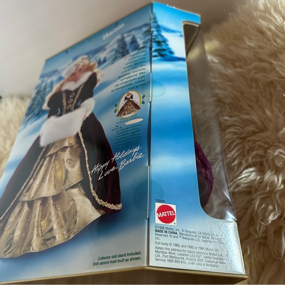 Vintage New In Box 1996 Happy Holiday Barbie Special Edition - Picture 6 of 12